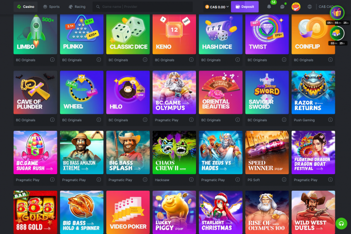 Discover the Excitement of Casino on BC.Game Discover the Excitement of Casino on BC.Game
